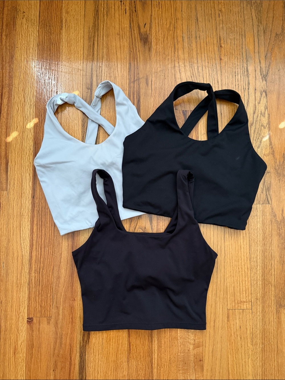 3 Pack Workout Crop Tops